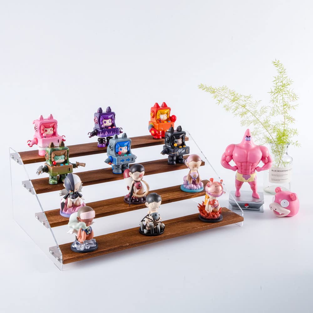 Présentoir Escalier Acrylique & Bois